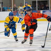 GOING GREAT: Import forward Grant Cooper continues to have the desired impact for Leeds Knights, taking his season's goals tally to 10 from four games - four coming in the third period at Peterborough on Sunday night. Picture courtesy of Oliver Portamento.