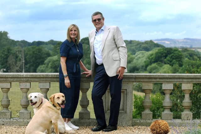 Keith Griffiths, the man who created the huge UKREiiF event and is now launching The Entrepreneur Festival. Pictured with wife and business partner Amanda. Picture: Jonathan Gawthorpe