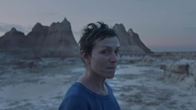 Nomadland tells the story of Fern, played by Frances McDormand (Credit: Searchlight Pictures)