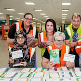 (top l-r) Laura Smart, Sam Dainty, Clive Smyth, Matt Miles. (bottom l-r) Safoora Aliyah, Nicky Spence and Grant Goldspink.