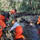 The Riverlution team in action.