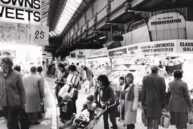 "Leeds market. The place was absolutely packed in the early to mid 80s." - Ben Stanhope.