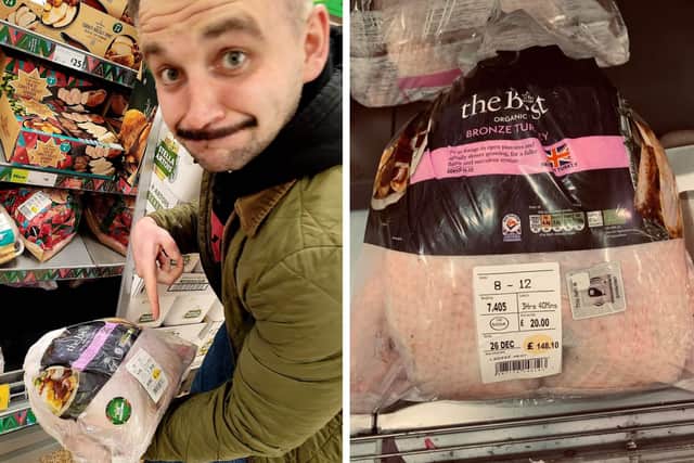 Artur Pi came across the turkeys during his shop in Morrisons in Hunslet