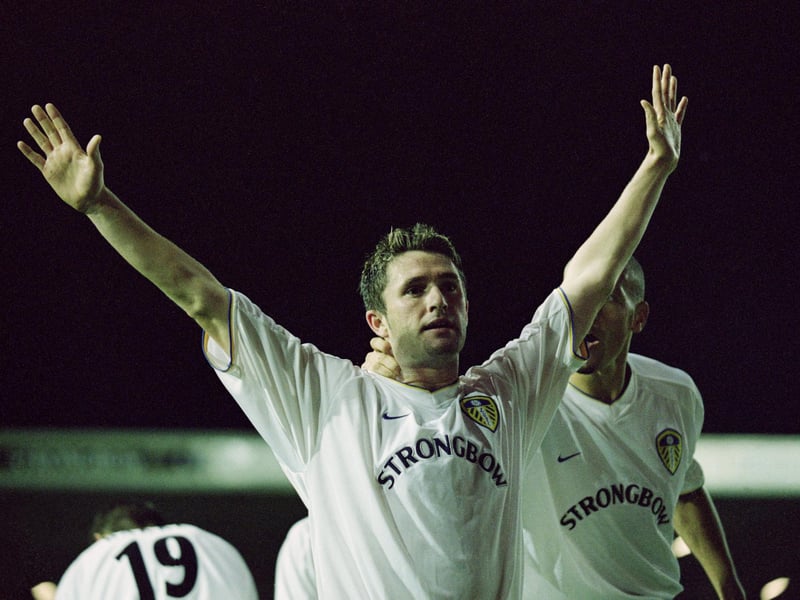 Robbie Keane returned to the club where he'd previously scored so many goals last season in a bid to help the team stave off relegation under Sam Allardyce, albeit unsuccessfully. His reputation has not been tarnished in the minds of Leeds supporters though, who still recall his cartwheel celebrations with fondness. (Pic: Clive Brunskill /Allsport)