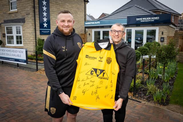 B&DWYW - 035 - Brad Singleton with Managing Director, Gavin Birch, at Castle Syke Grange