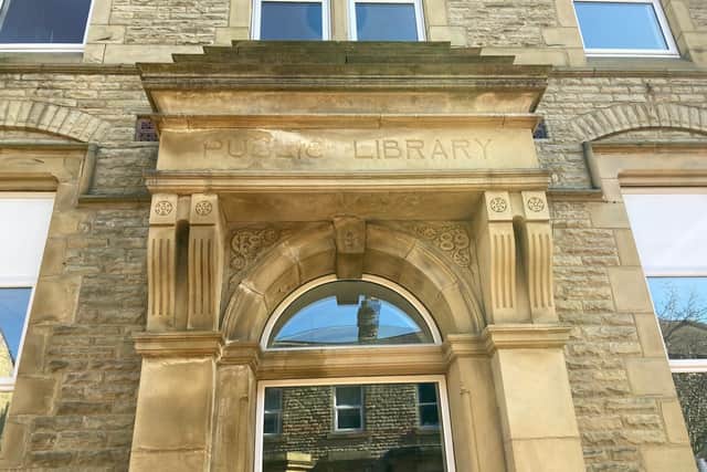 Former Ossett Library. LDRS image
