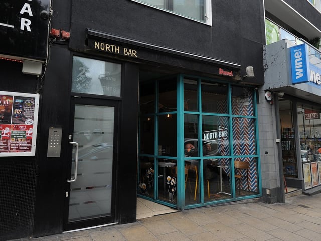 24 New Briggate. “Small pioneering beer bar which opened way back in 1997 and has always had a relaxed, friendly atmosphere. Packed fridges provide an interesting selection of UK and international packaged beers.”
