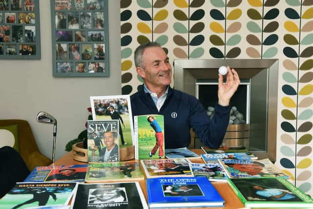 Hugh idolised the late former world number one Seve Ballesteros. Image: Jonathan Gawthorpe