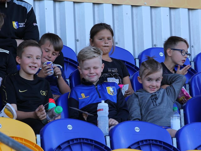 A Tyler Walker penalty gave Mansfield a 1-0 win over Carlisle back in September 2018, watched by these fans.