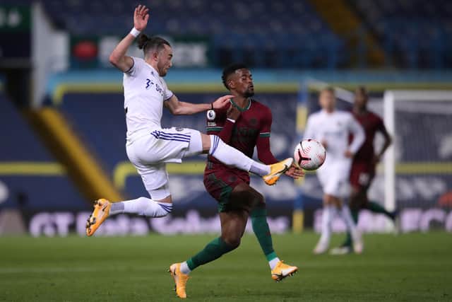 Leeds United vs Wolves prediction Mark Lawrenson. (Photo by Alex Pantling/Getty Images)