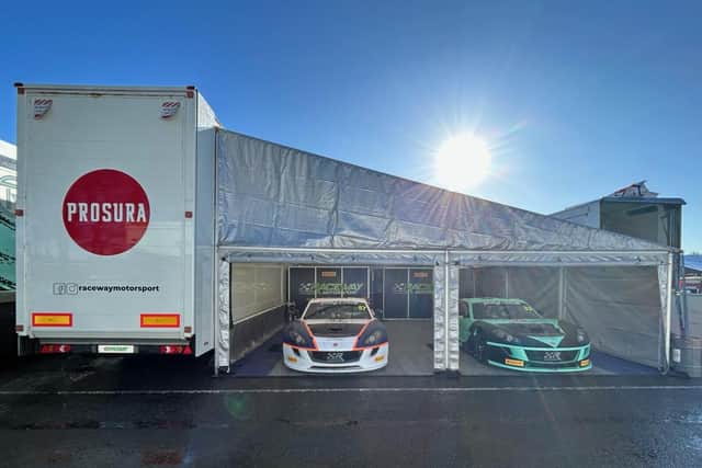 Raceway Motorsport and Prosura during an event