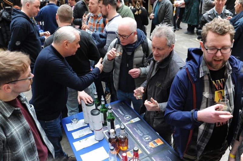 There were masterclasses and opportunities to taste unique whiskies.