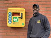 Local electrician, Matthew Alleyne installed the PAD.