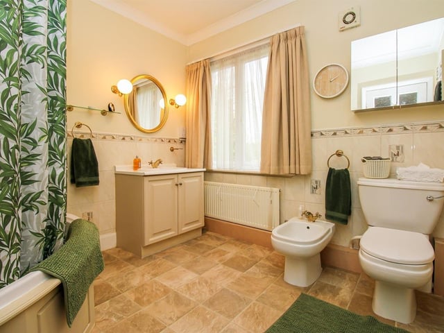 Also on the first floor are two well-appointed bathrooms with a separate w.c.