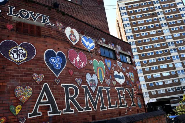 ‘Yum’ is offering emergency food parcels for people living in Armley. Picture: Gary Longbottom