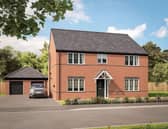 Now available - The Ashford (CGI shown) is one of the new family homes for sale at Strawberry Fields, Carlton