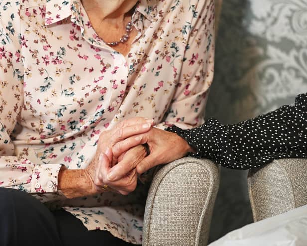 The doting husband of a care home resident, who suffers from dementia, has told of his pain at being unable to visit her during lockdown.