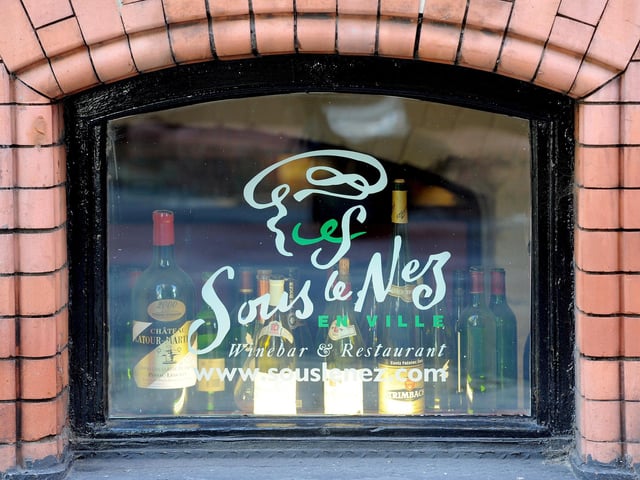 Sous Le Nez is a French dining room tucked away in a basement in Quebec Street. Diners can feast on the classical French menu along with something from the 40-page wine list.
[Note: The restaurant is closed from August 21 until September 1]