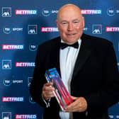 John Kear was honoured for his 'outstanding contribution' to the sport at rugby league's 2025 awards evening. Picture by Allan McKenzie/SWpix.com.