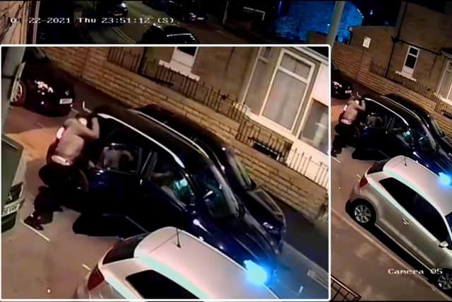 Shocking footage shows groups of men carrying out brutal street beatings in West Yorkshire (Photo: WYP)