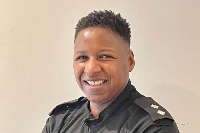 Chief Inspector Chantel Patrick played Rugby League for Great Britain in the 1990s and 2000s.