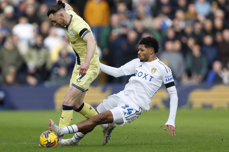 Guilty of trying a bit too much at times but still brought creativity to the table and caused issues for Preston. Deserved more protection from the referee.