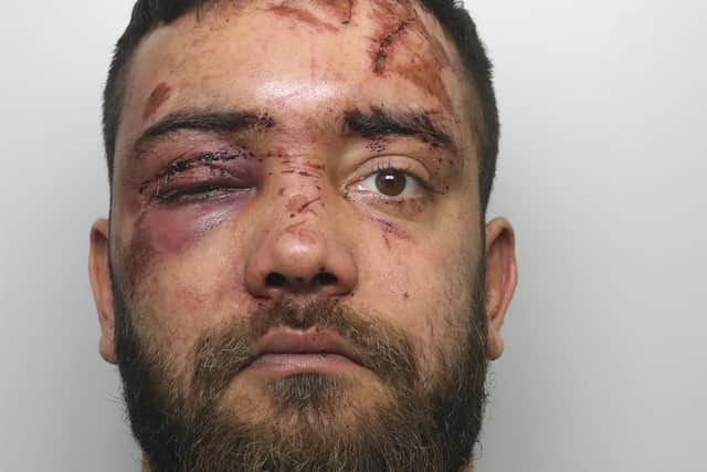 Police custody picture of Kristian Annus, 29, of Lincoln Street in Wakefield. He has been jailed for more than a decade for attempting to rape a young boy. (Photo by West Yorkshire Police)