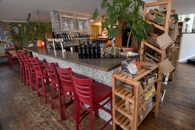 Eat Your Greens is a modern eatery offering organic dishes in a light-filled space, plus a wine bar and a grocery store in the day. The bar is rated 4.8 stars on Google, and visitors said: "Beautiful food and drinks, really friendly service and great atmosphere."