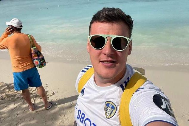 Lloyd Cook, 30, was on holiday in the Dominican Republic and proudly wearing his Leeds United home shirt when a man who spoke "zero English" started shouting the name of former club manager Bielsa at him. When the pair struck up a conversation using the Google translator on his phone, the Argentinian fan asked if he could have the shirt as they were so expensive back home. To the fan's delight, Lloyd handed over the shirt before playing Whites anthem Marching on Together on his phone.