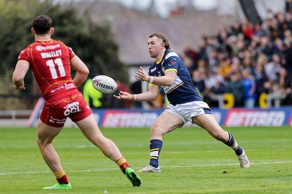 First try scorer last Sunday and Leeds' only player in the Super League team of the week.
