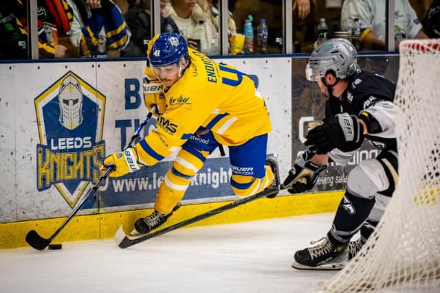 CENTURION: Leeds Knights' Oli Endicott recently went through the 100-point milestone. Picture: Ben Gordon/Knights Media.