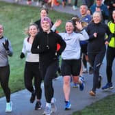 The parkrun had its highest turnout since the pandemic, with more than 400 runners taking part in the action.