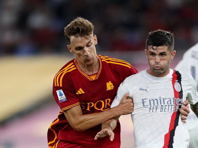 Spanish defender Diego Llorente returned to Rome on a season-long loan deal this summer, rejoining coach Jose Mourinho in the Italian capital. Despite healthy competition for places at centre-half, Llorente has started each of Roma's opening three Serie A fixtures - although Mourinho's men are yet to taste victory in 2023/24. (Photo by Paolo Bruno/Getty Images)