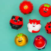 The red noses for this year’s Comic Relief campaign are plastic free and made from plant-based materials (Comic Relief)