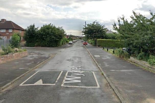 Wykebeck Avenue, east Leeds, where the suspected shooting took place (Photo by Google)