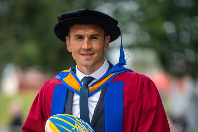 Kevin was awarded an Honorary Doctorate of Sports Science by Leeds Beckett University at a graduation ceremony in 2019.