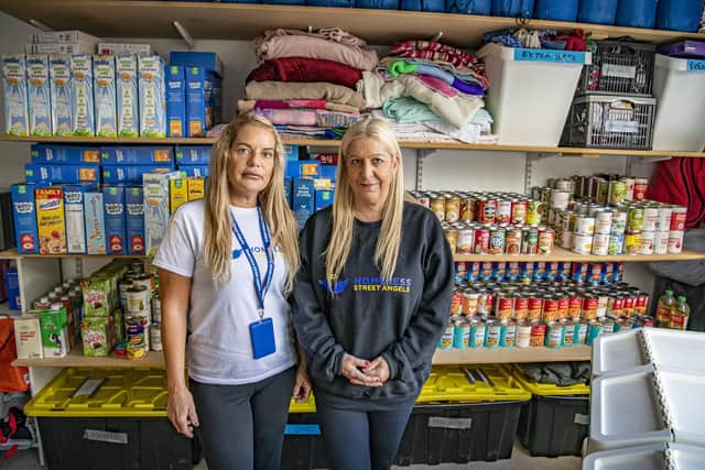 Homeless Street Angels co-founders Becky Joyce and Shelley Joyce in their centre in Chapel Allerton (Photo: Tony Johnson)