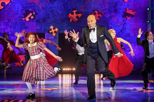 Musical Annie is on the road and heading here