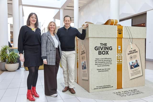 The Giving Box at Meadowhall