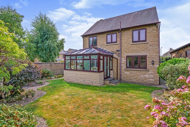This four bedroom detached family home is on the market for £465,000.