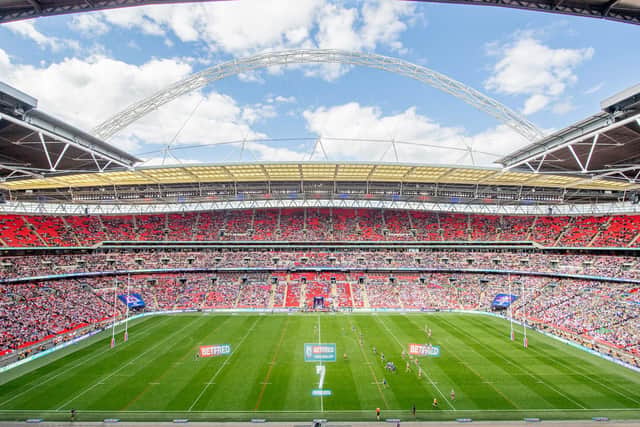 Wembley will host this year's Challenge Cup finals on Saturday, June 7. Picture by Allan McKenzie/SWpix.com.