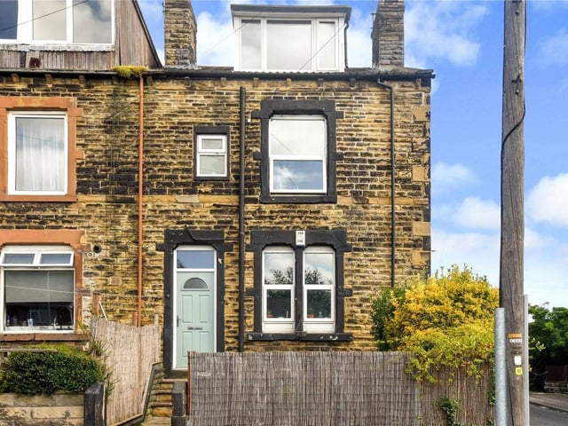 This well-presented two bedroom back to back property in Morley could be perfect for first time buyers looking to get on to the property ladder. There is an open plan living kitchen with a wood burner on the ground floor, plus access to a cellar with additional storage space. The first floor has a double bedroom and house bathroom, while the spacious master bedroom is on the second floor. It is listed with Manning Stainton and has an asking price of £145,000.