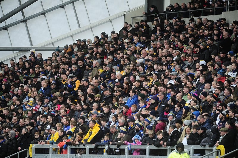 A crowd of 14,168 watched Leeds Rhinos battle their way to a hard-fought win over Catalans Dragons at AMT Headingley.