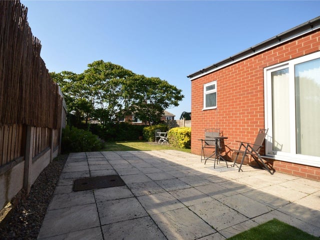 Bathed in sunlight throughout the day, this would be a great space for entertaining friends and family.