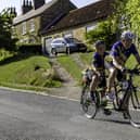 Riders pictured near Malton during the last challenge. Photo: Bernard Marsden