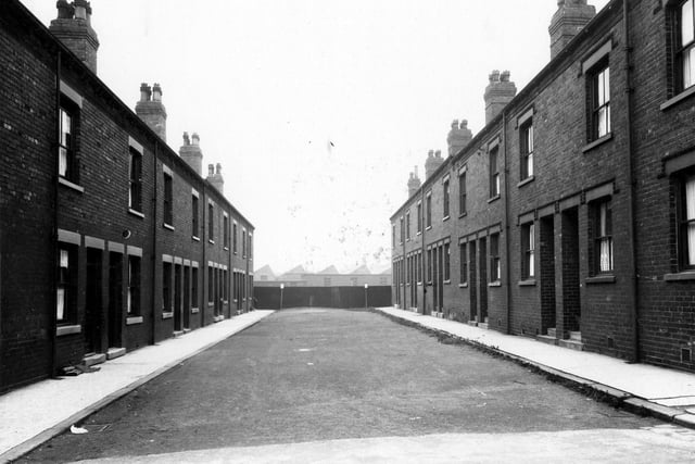Trilby Street, off Stanningley Road, pictured in June 1938.