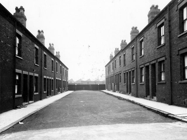 Trilby Street, off Stanningley Road, pictured in June 1938.