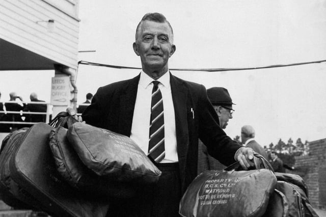 There was a half century with a difference at the Headingley Test match in July 1971. "Andy" Andrews, the cushion seller, was celebrating his 50th year with his firm and the golden jubilee of his first visit to Headingley as a boy of 13, for the First Test afterWW1 for the England v Australia clash in 1921.