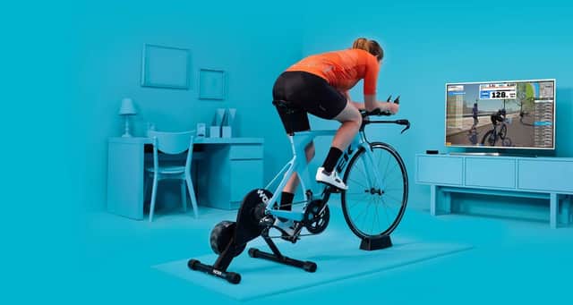 Zwift allows riders to compete and ride with fellow cyclists from the comfort of their own living room (Zwift)