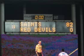 Salford were thrashed at St Helens last Saturday. Picture by Olly Hassell/SWpix.com.
